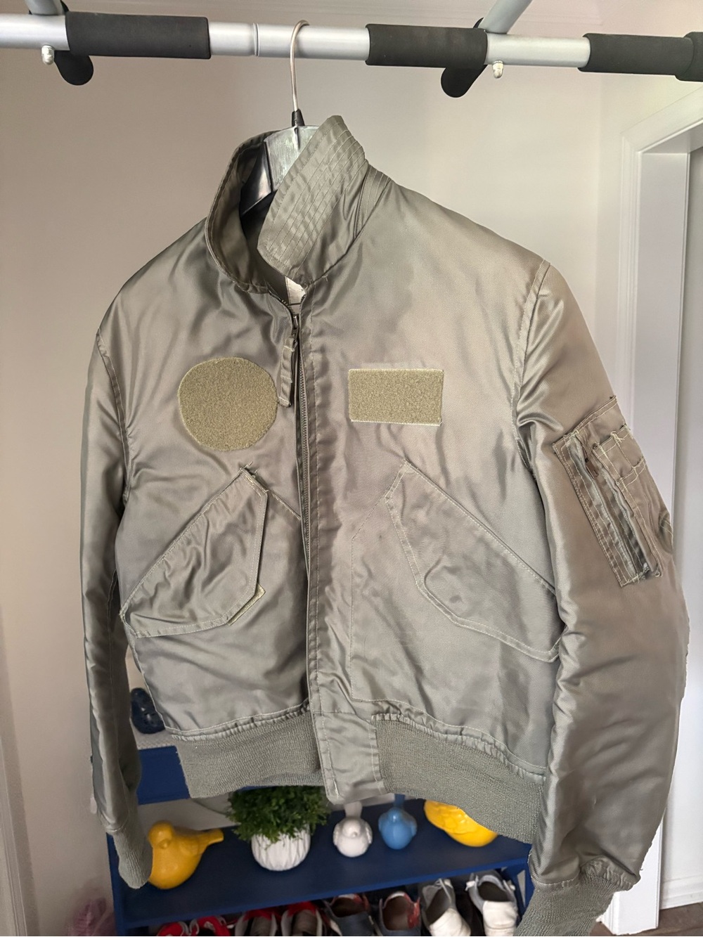 US Military Jacket Flyers Mens Summer Type CWU 36/P Size Medium 38-40 Vinta VTG